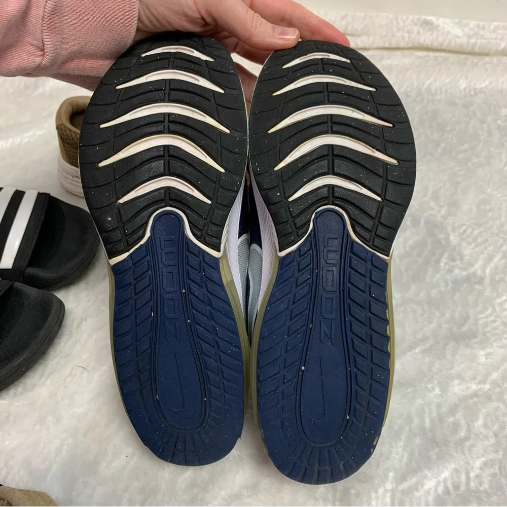 ADIDAS, NIKE, Billabong, Hey Dude style shoe lot- boys size 3